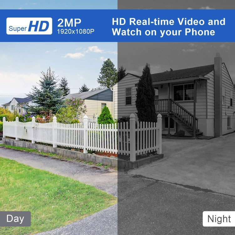 Tuya QX45 1080P Full HD IP65 Waterproof 2.4G Wireless IP Camera, Support Motion Detection & Two-way Audio & Night Vision & TF Card, AU Plug, Support Motion Detection Tuya QX45 1080P Full HD IP65 Waterproof 2.4G Wireless IP Camera, Support Motion Detection & Two-way Audio & Night Vision & TF Card, AU Plug, Support Motion Detection
